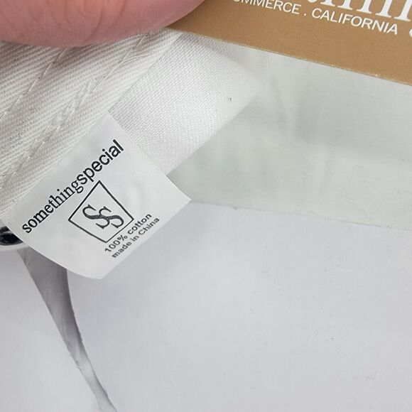 New Women's Hat, Cap One Size Fits Most, Fitted, White Comfy, Trees - Picture 8 of 9